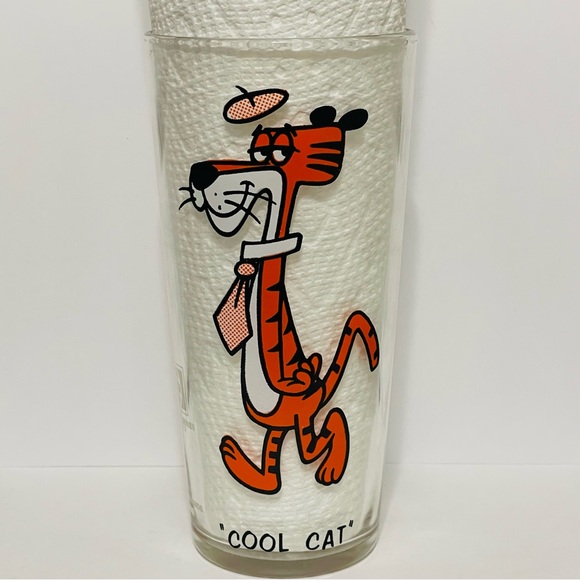 Vintage Pepsi Collector Series Looney Tunes Warner Bros Drinking Glass COOL CAT - Picture 8 of 9